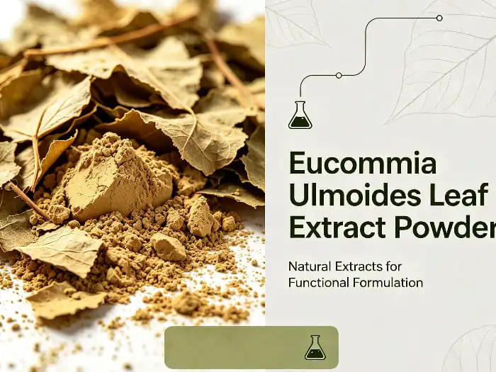The Science of Eucommia Ulmoides Extract in Supporting Blood Pressure Management
